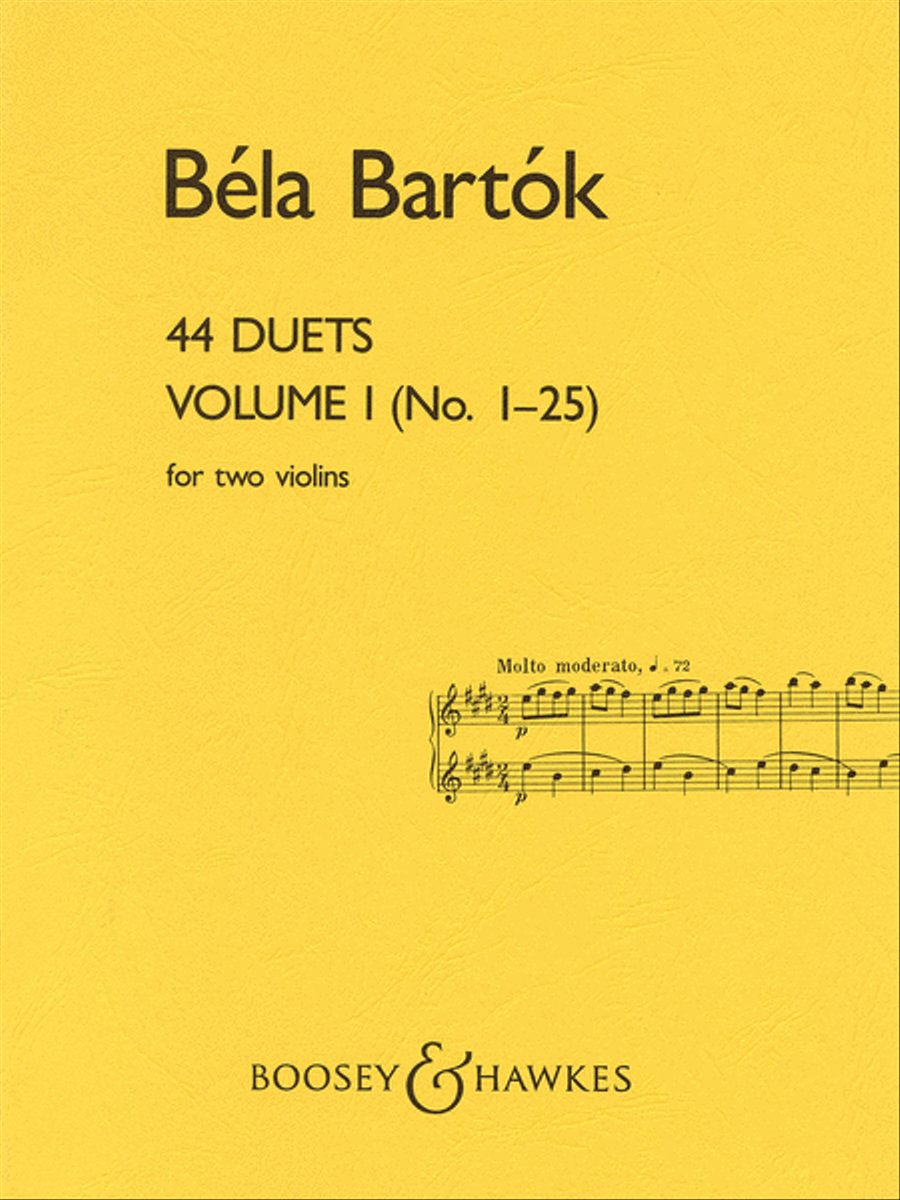 44 Duets - Volume I (No. 1-25)