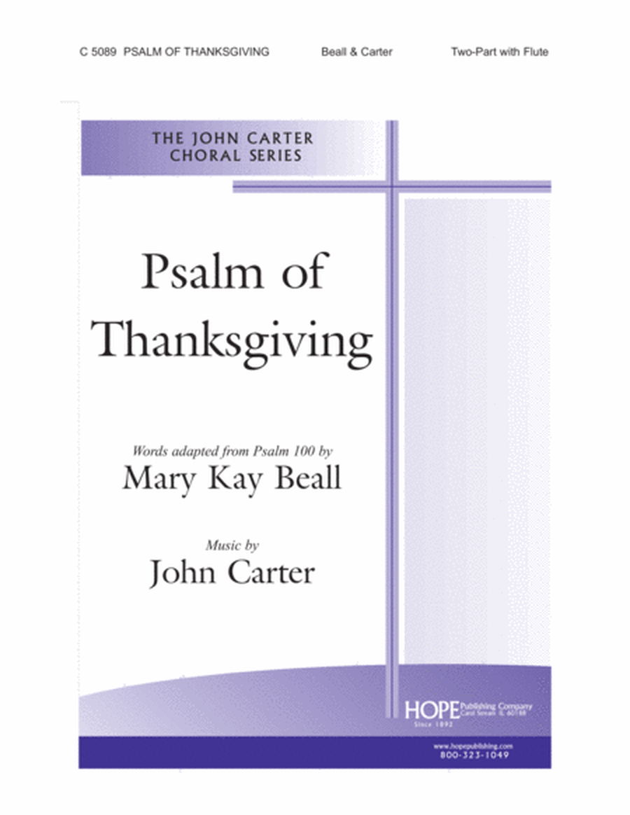 Psalm of Thanksgiving image number null