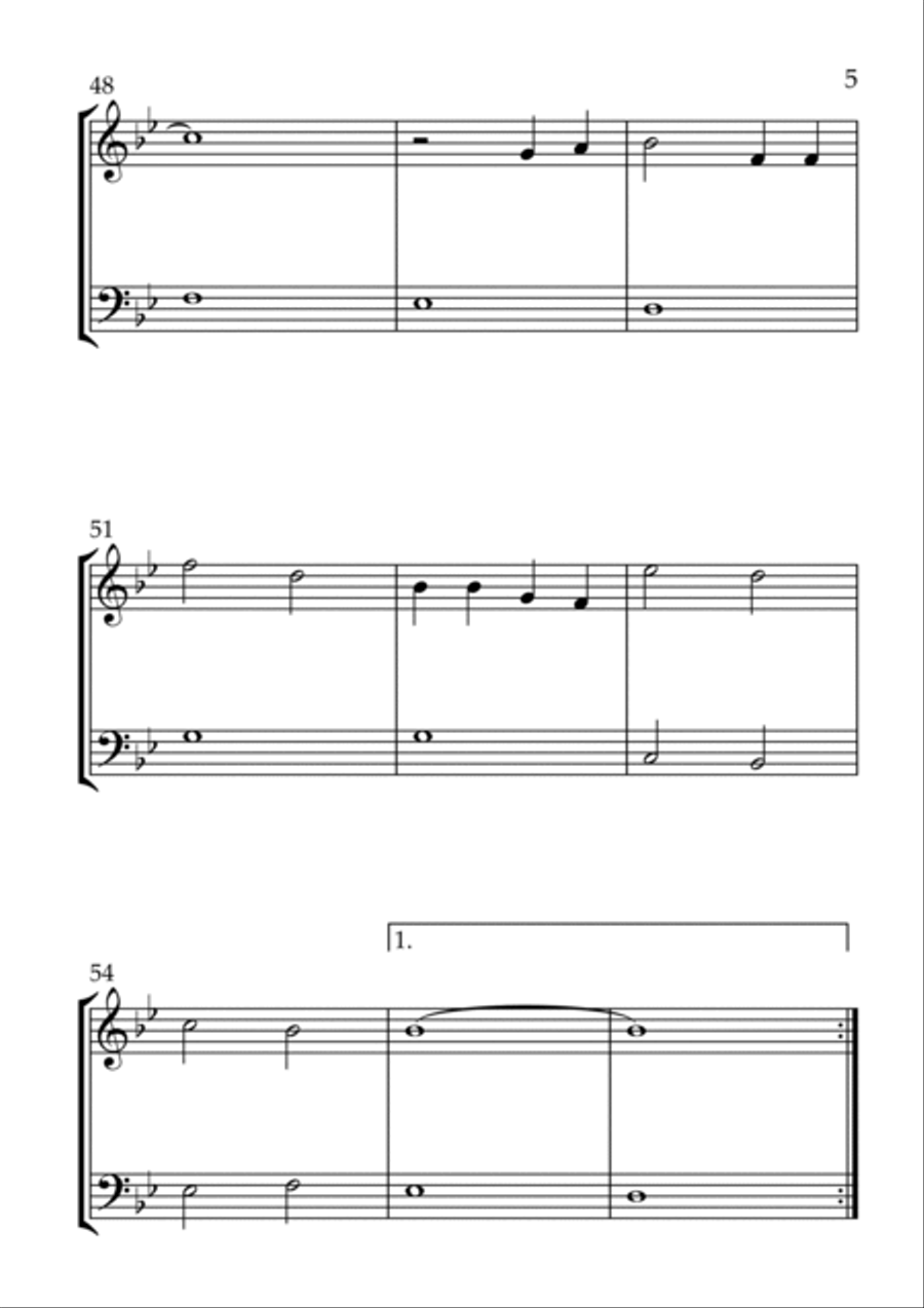 Can You Feel The Love Tonight Woodwind Duet scores gallery preview page 5