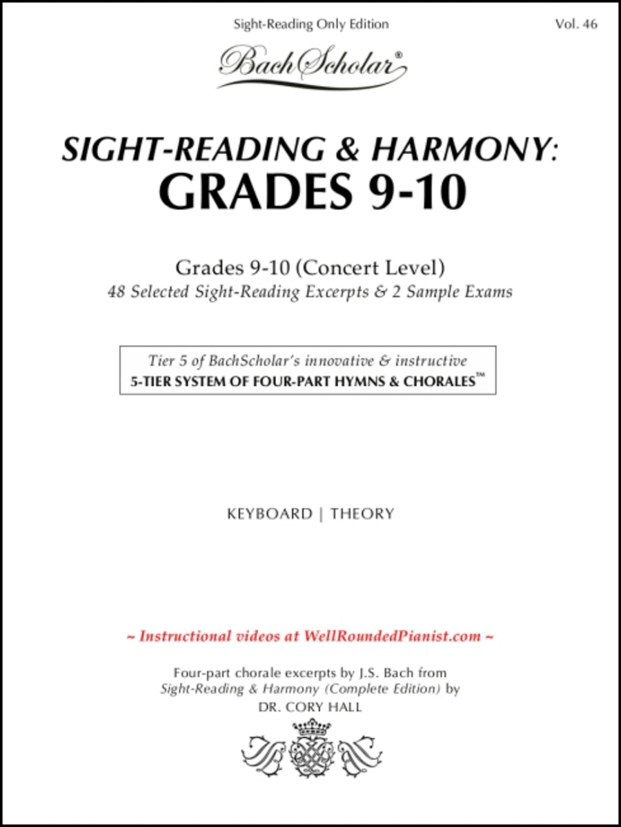 Sight-Reading & Harmony: Grades 9-10 (Concert Level)