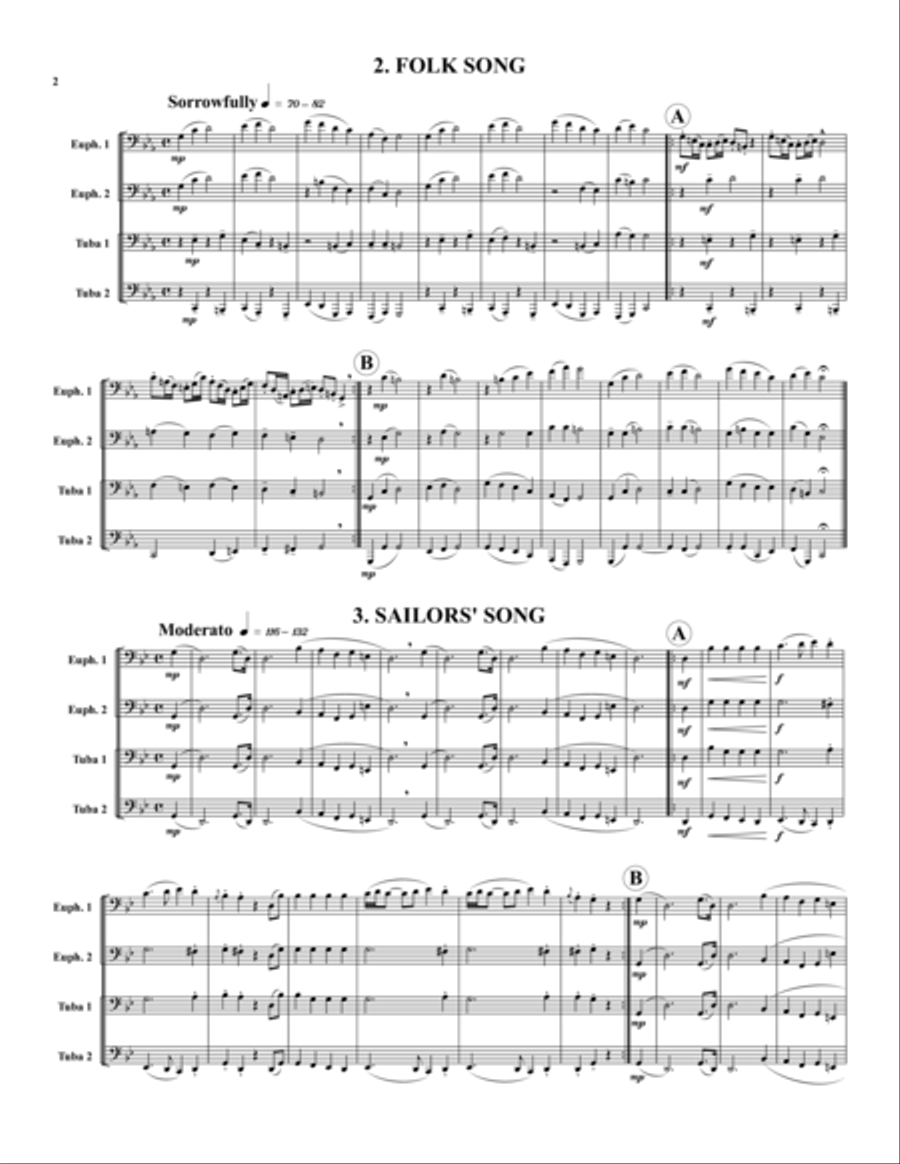 Suite No. 2 from Album for the Young EETT scores gallery preview page 3