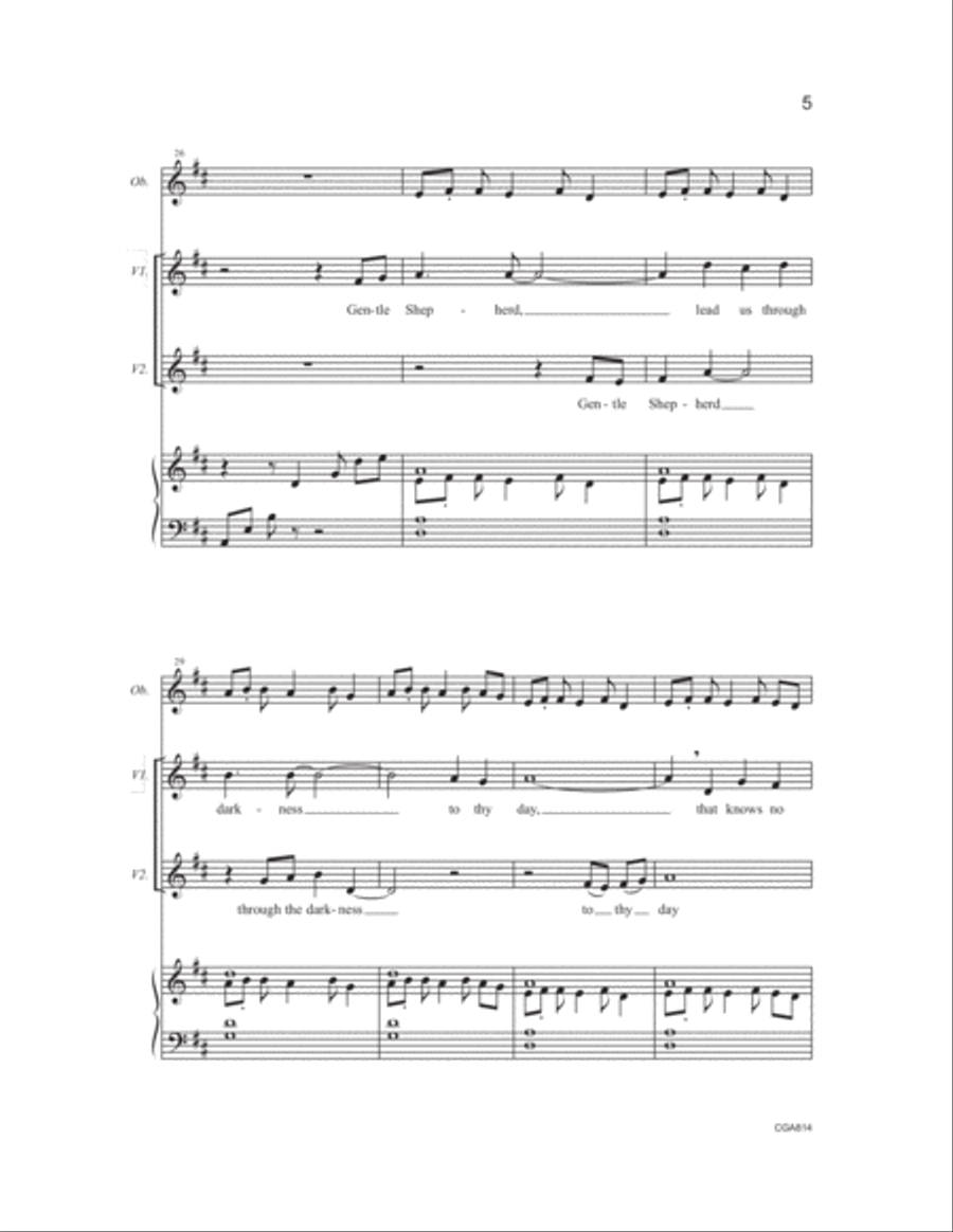 Pie Jesu Pie Jesu 2-Part scores gallery preview page 4