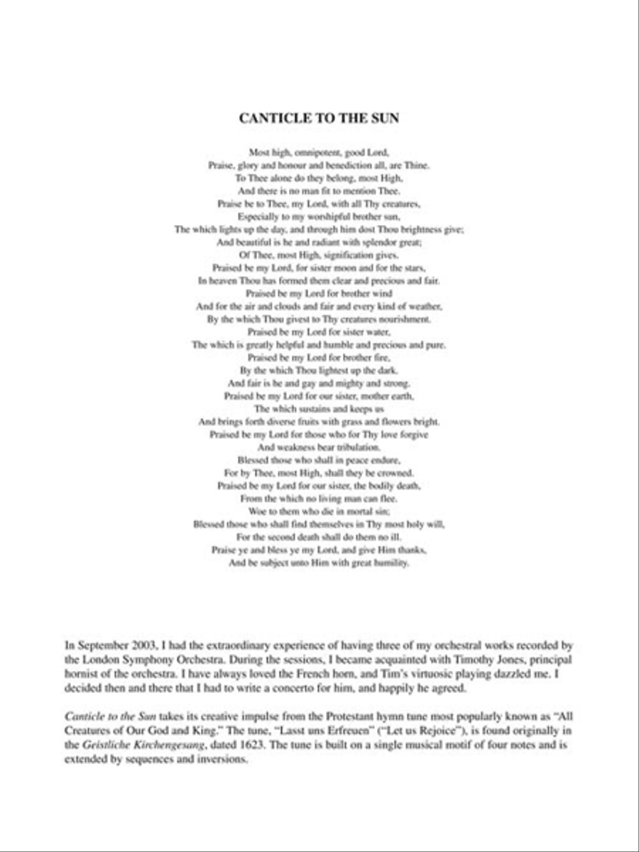 Canticle to the Sun Piano Accompaniment scores gallery preview page 4