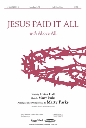 Book cover for Jesus Paid It All - Orchestration