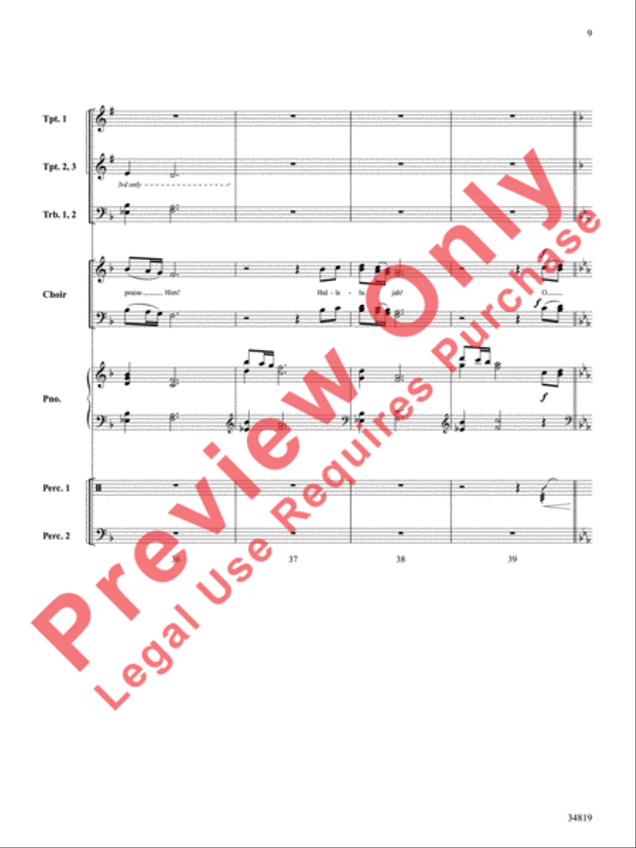Immortal Praise Choir scores gallery preview page 10