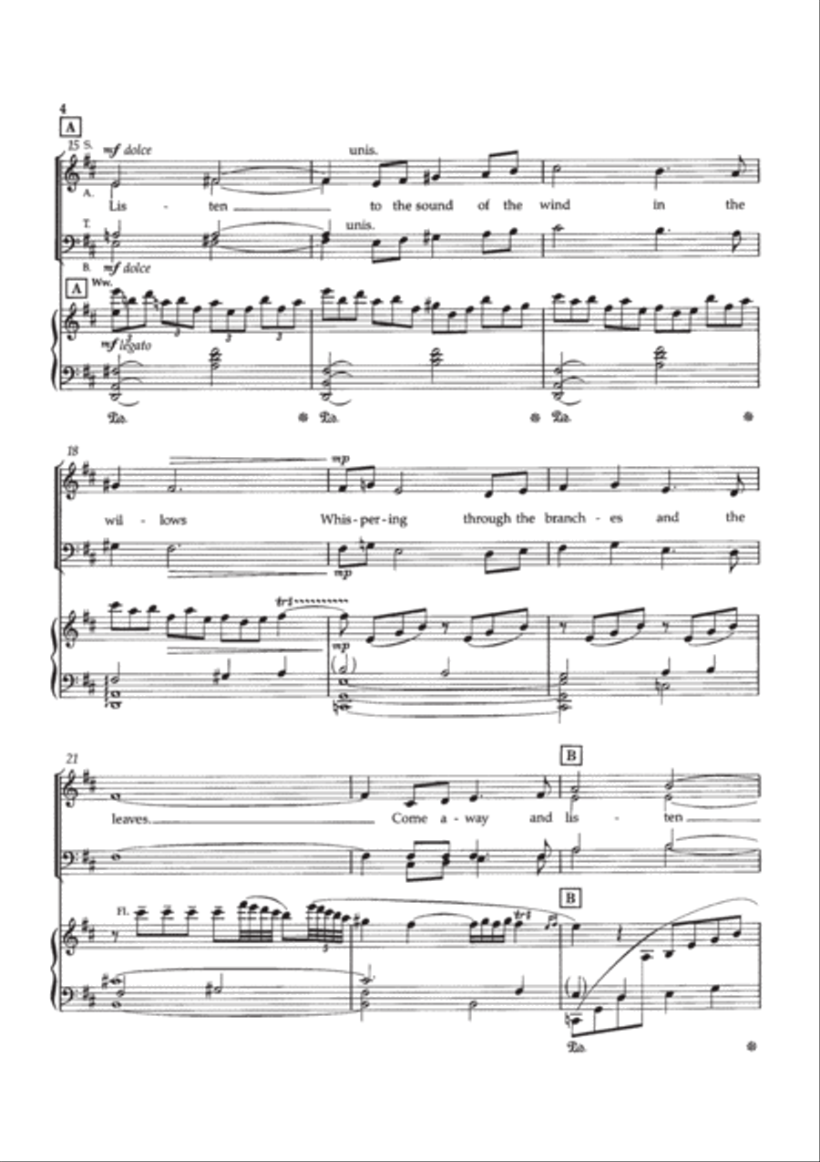 The Wind in the Willows 4-Part scores gallery preview page 4