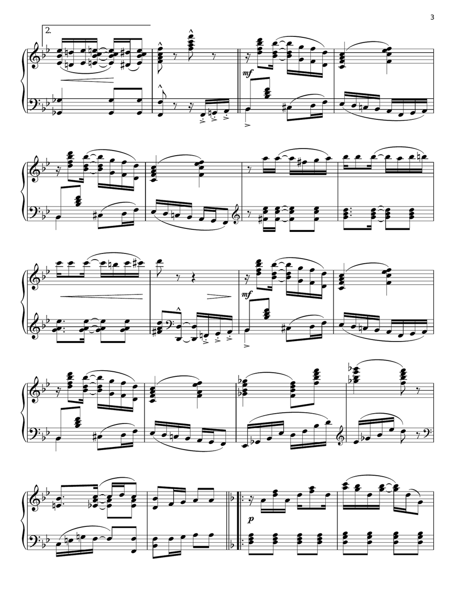 Euphonic Sounds Piano Solo scores gallery preview page 3