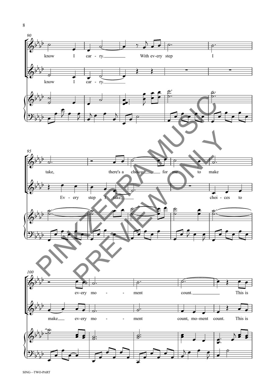 Sing (Two-Part) 2-Part scores gallery preview page 9