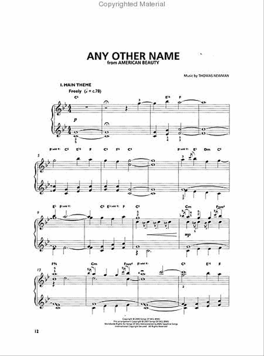 Beautiful Piano Solos You've Always Wanted to Play Piano Solo scores gallery preview page 3