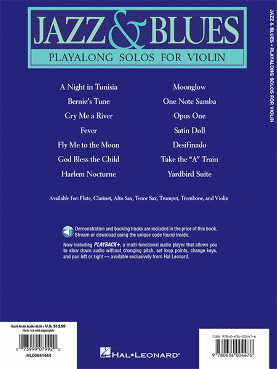 Jazz & Blues Violin Solo scores gallery preview page 4