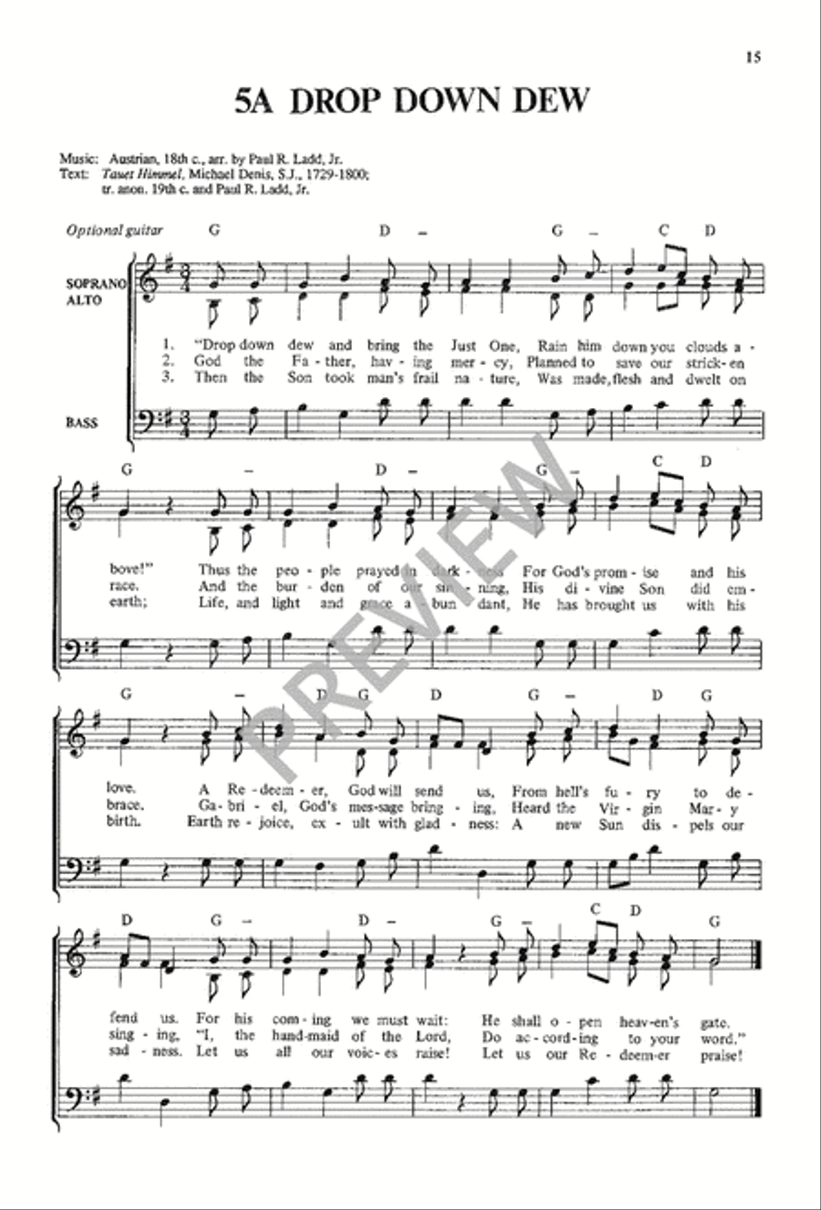 A Choir Book for Advent A Choir Book for Advent 4-Part scores gallery preview page 17