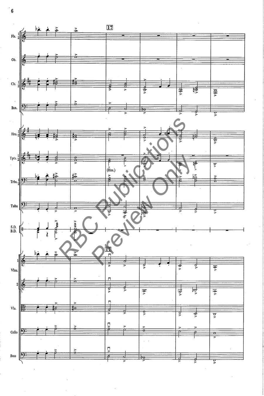 Kabalevsky Suite Kabalevsky Suite Full Orchestra scores gallery preview page 7