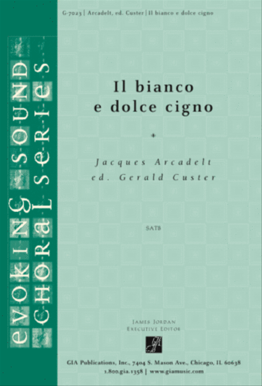 Il Bianco e Dolce Cigno Il Bianco e Dolce Cigno 4-Part scores gallery preview page 1