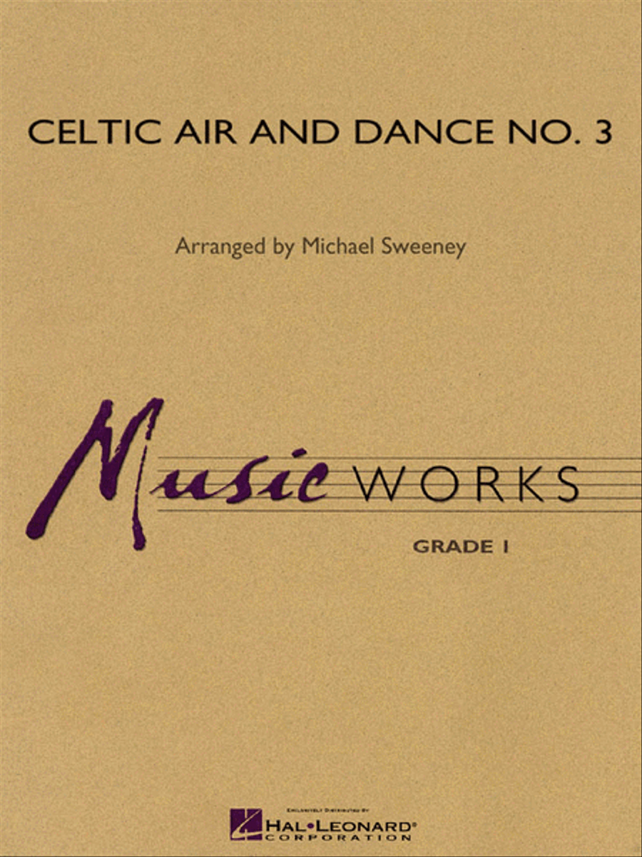 Celtic Air & Dance No. 3 Concert Band scores gallery preview page 1