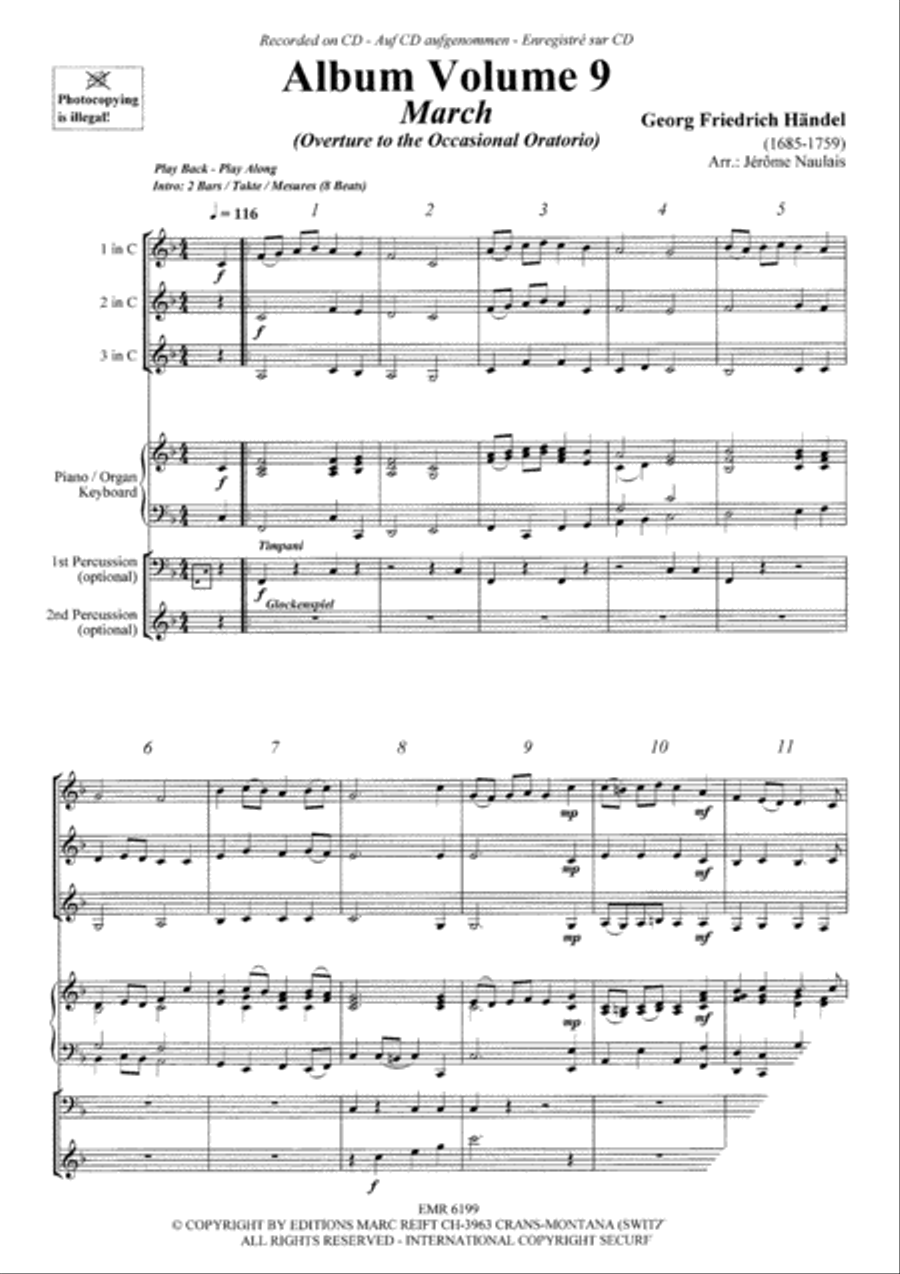 Album Volume 9 Trumpet Trio scores gallery preview page 11