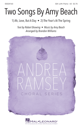 Book cover for Two Songs by Amy Beach