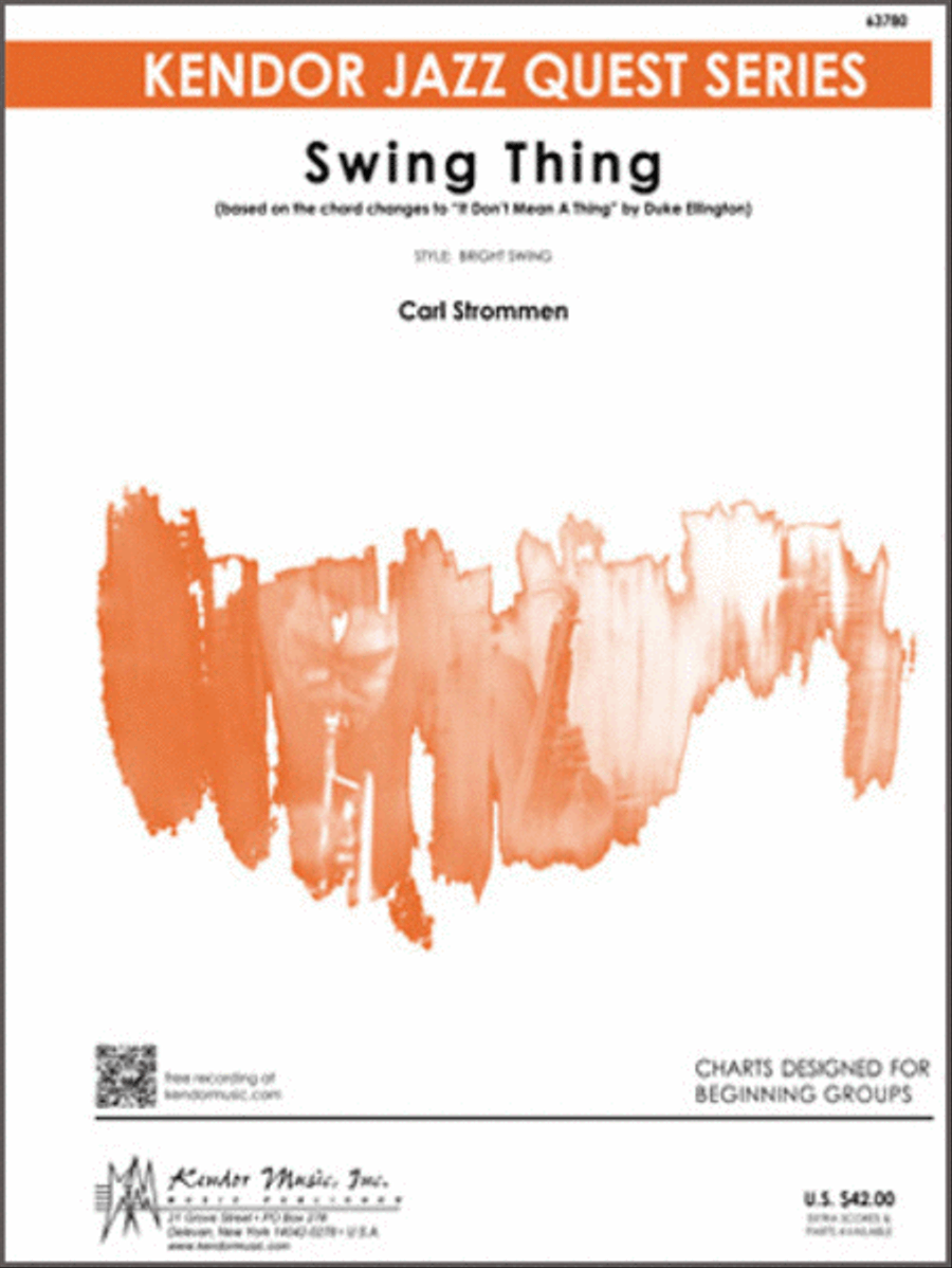 Swing Thing Jazz Ensemble scores gallery preview page 1