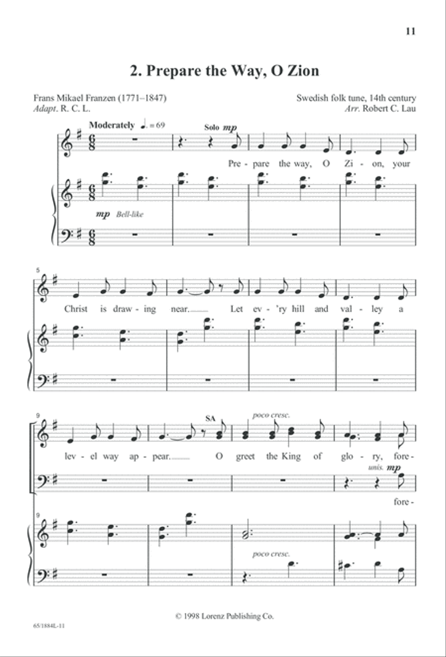 Let Us Adore Him Let Us Adore Him 4-Part scores gallery preview page 13