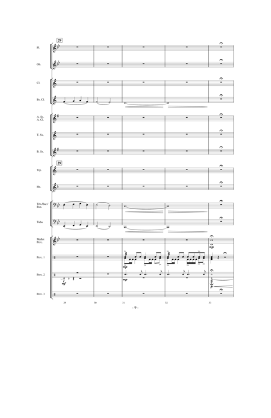 A World Holiday Celebration Concert Band scores gallery preview page 8