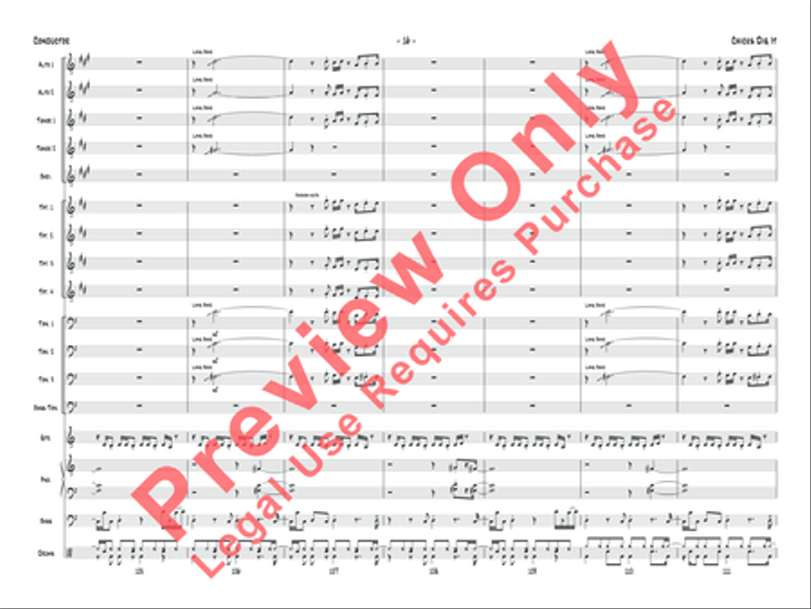 Chicks Dig It Jazz Ensemble scores gallery preview page 17