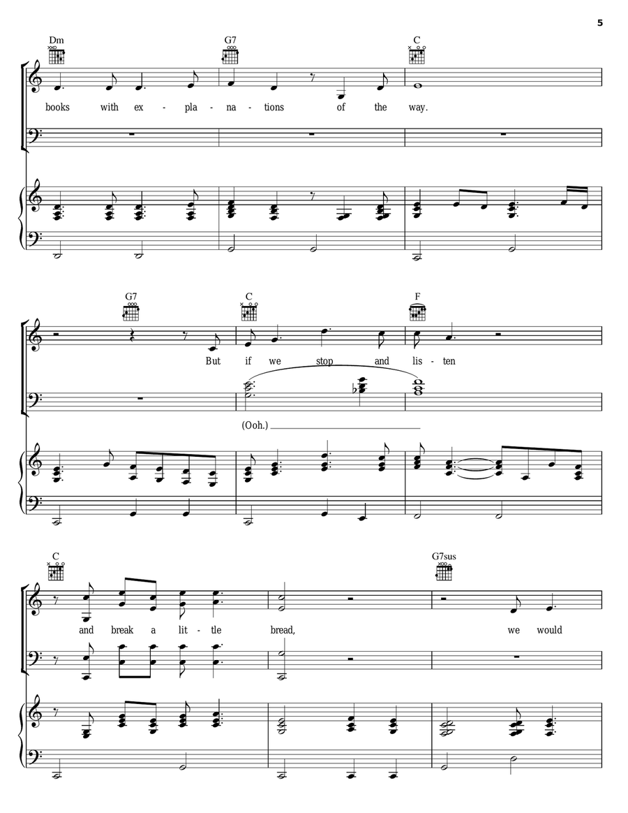 Loving God, Loving Each Other Guitar scores gallery preview page 5