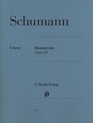 Book cover for Humoresque in B-flat Major, Op. 20