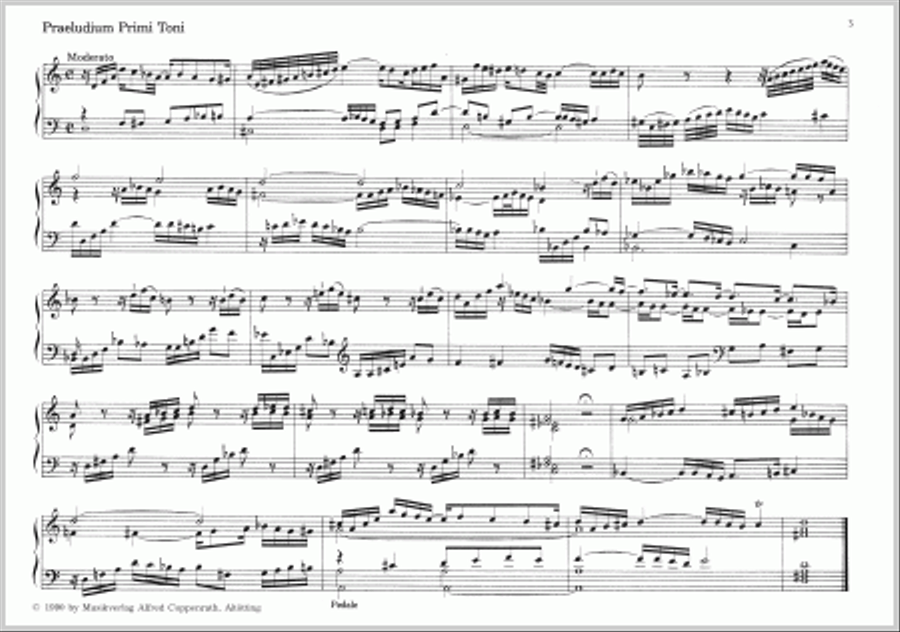Nine Preludes (Neun Praeludien) Collection / Songbook scores gallery preview page 2