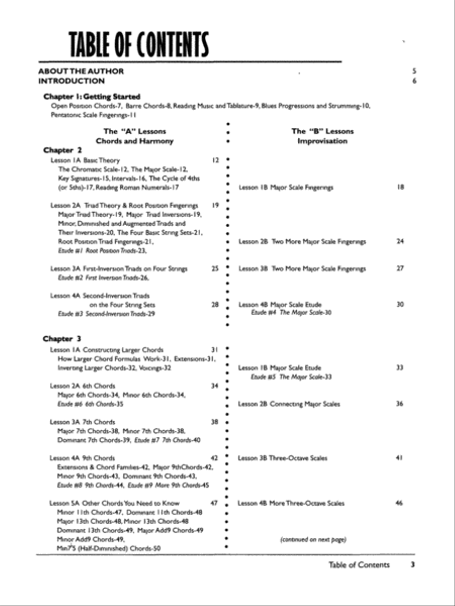 Complete Jazz Guitar Method Complete Edition Electric Guitar scores gallery preview page 2