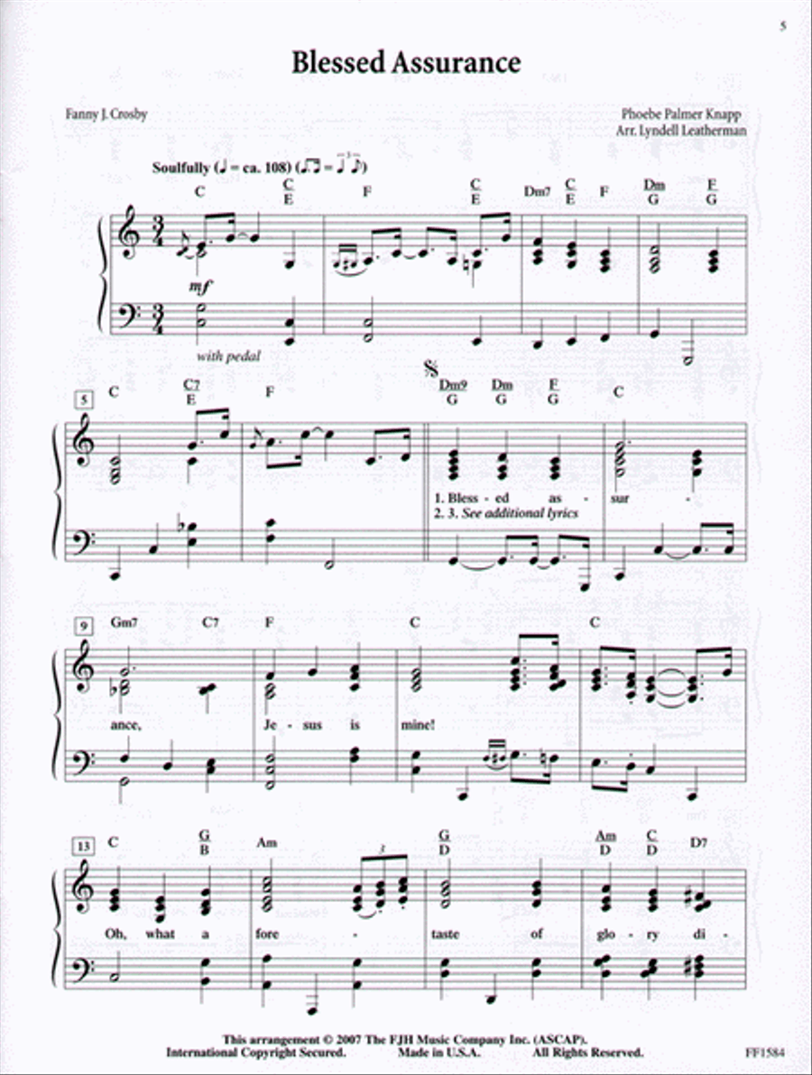 Down-Home Glory Piano Solo scores gallery preview page 3