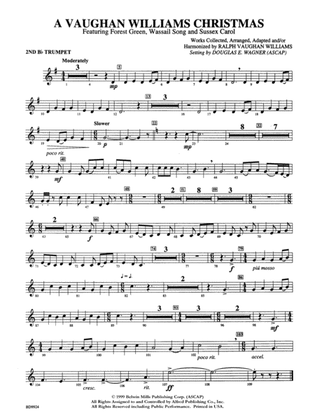 A Vaughan Williams Christmas: 2nd B-flat Trumpet