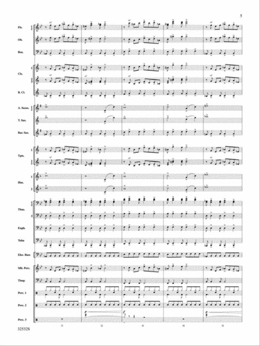 Led Zeppelin on Tour Concert Band scores gallery preview page 4