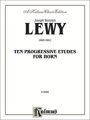 Book cover for Ten Progressive Etudes