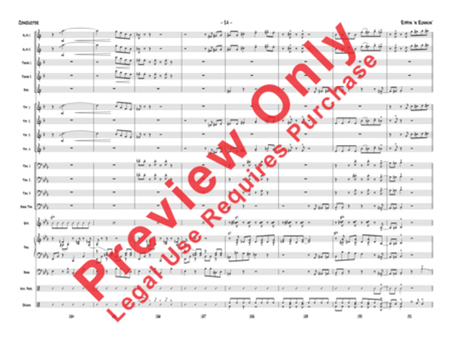 Rippin' 'n Runnin' Jazz Ensemble scores gallery preview page 25