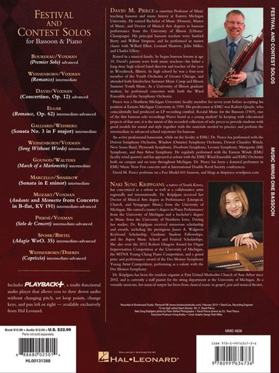 Festival and Contest Solos Bassoon Solo scores gallery preview page 8