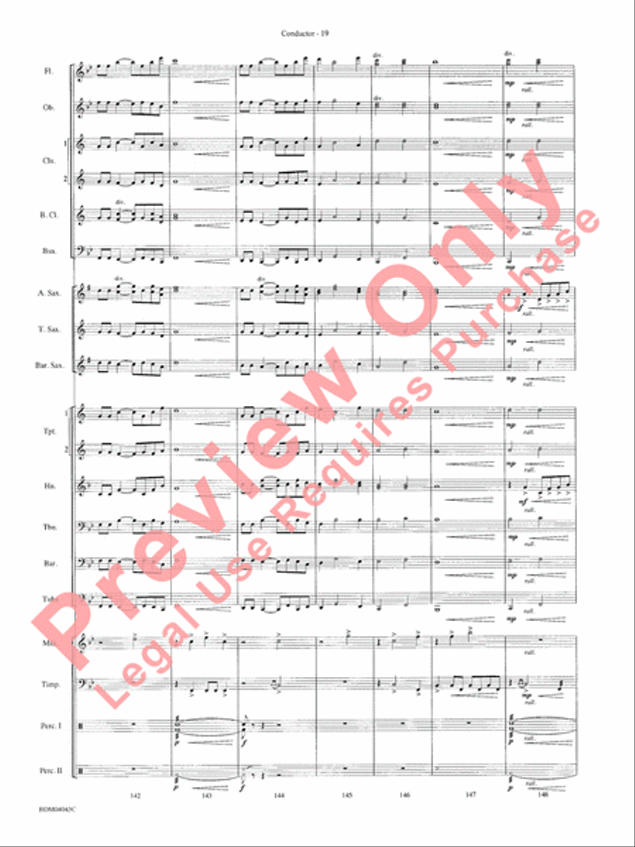 Kronos Kronos Concert Band scores gallery preview page 22