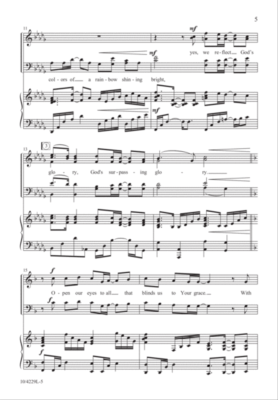 The Glory of the Lord 4-Part scores gallery preview page 5