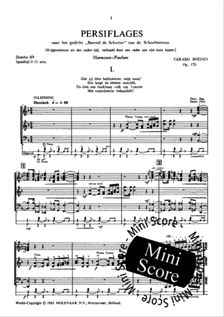 Persiflages Concert Band scores gallery preview page 3
