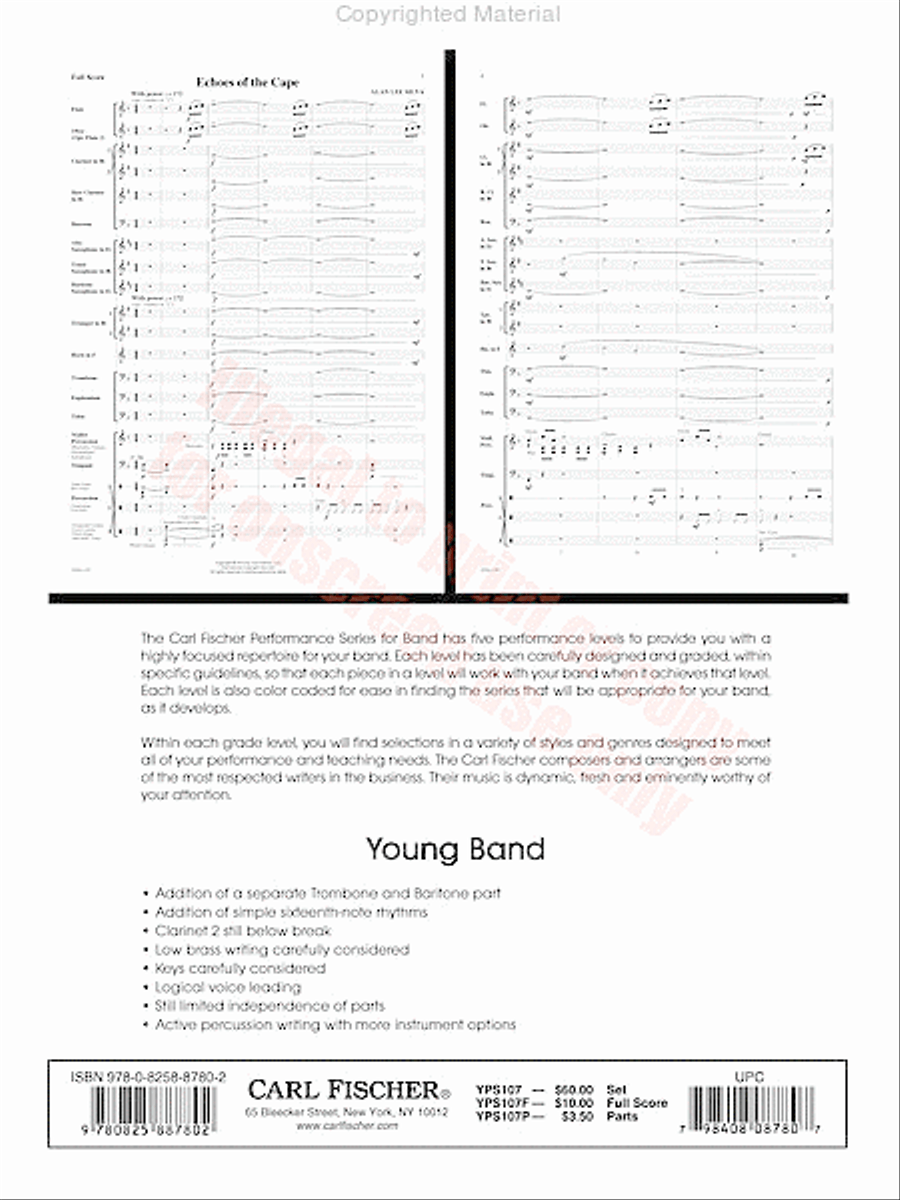Fughetta Concert Band scores gallery preview page 21