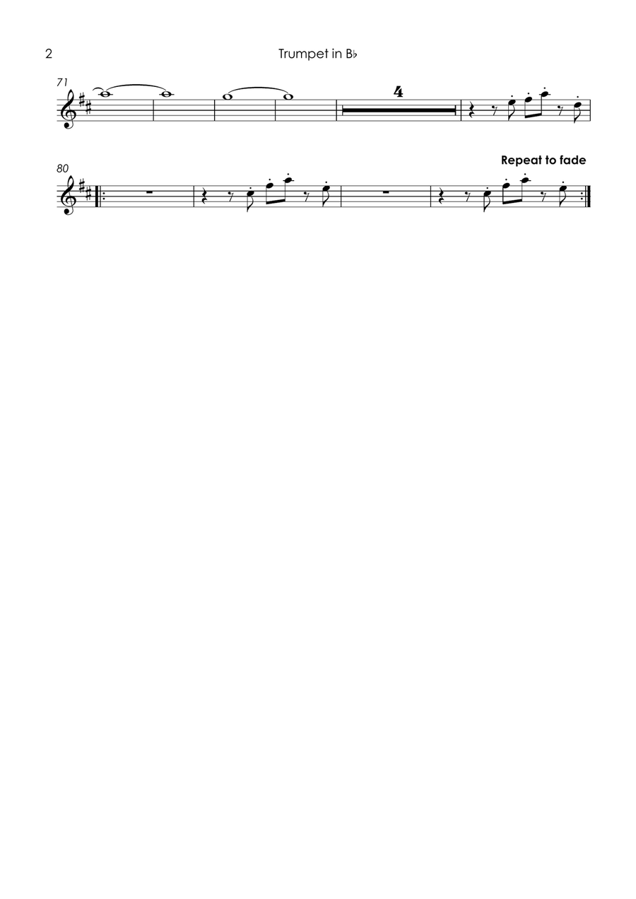It's Not Unusual Tenor Saxophone scores gallery preview page 4