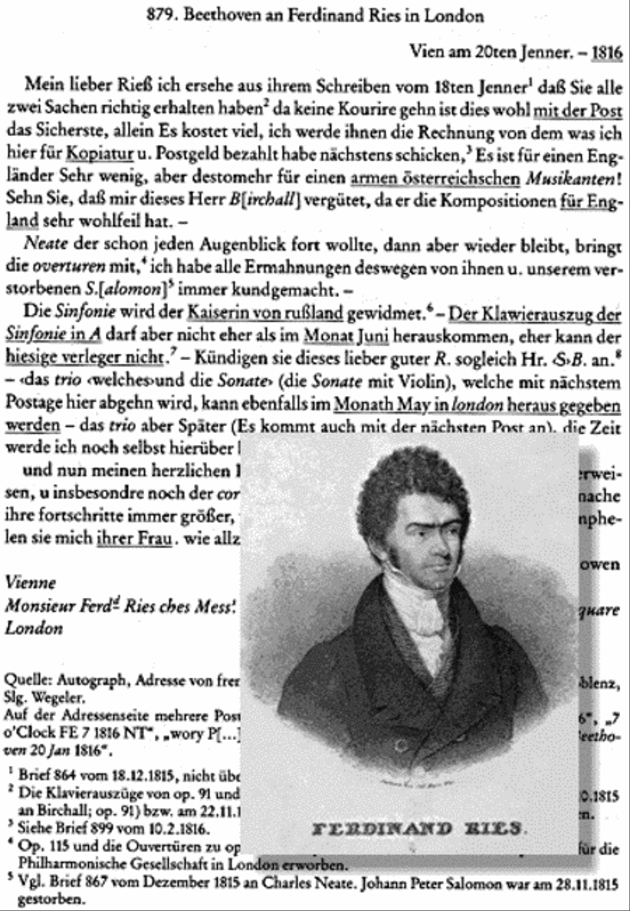 Beethoven Correspondence – Volume 3: 1814-1816 School and Community scores gallery preview page 2