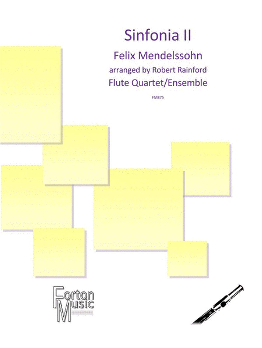 Sinfonia II Sinfonia II Flute Quartet scores gallery preview page 1