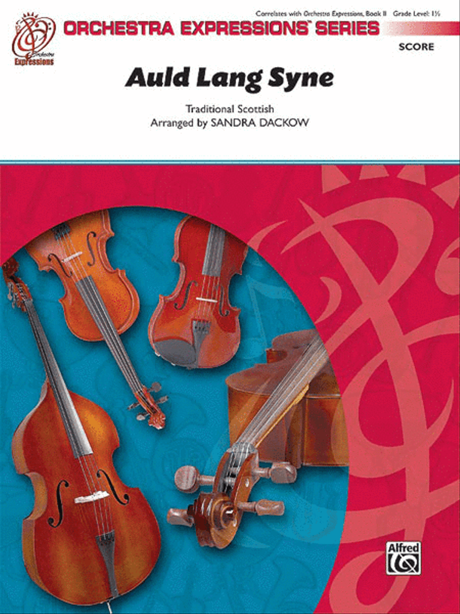 Auld Lang Syne String Orchestra scores gallery preview page 1