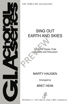 Book cover for Sing Out, Earth and Skies