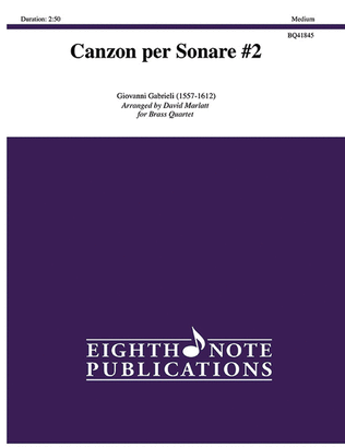 Canzon per Sonare #2