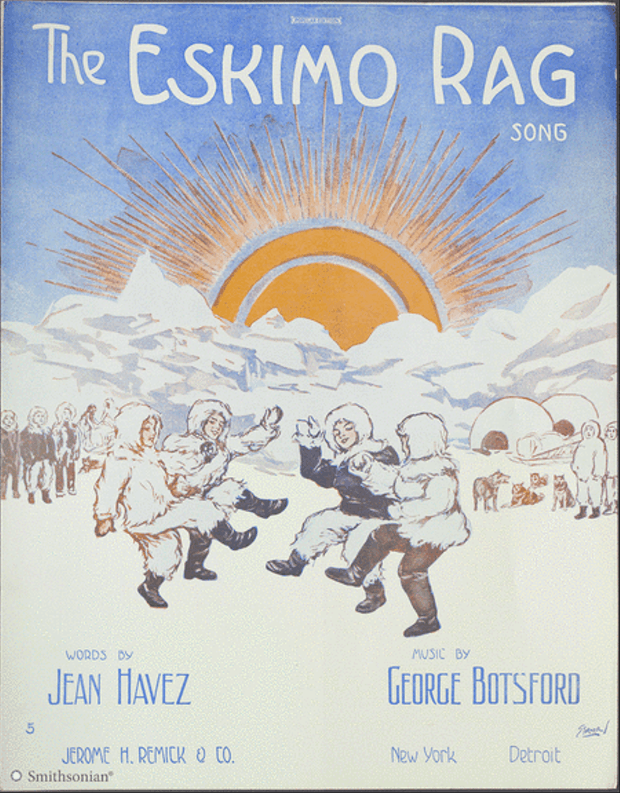 The Eskimo Rag Piano, Vocal scores gallery preview page 1