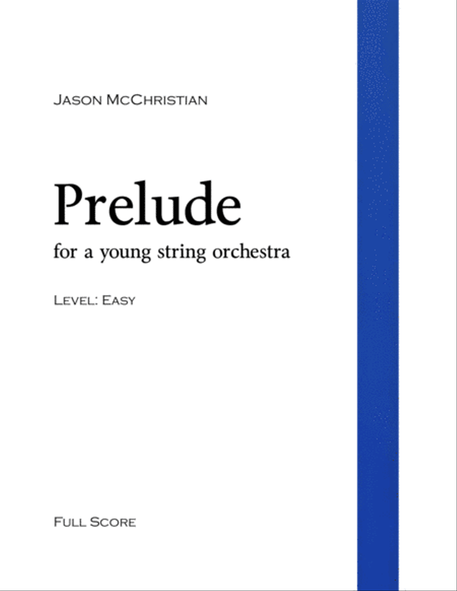 Prelude - for a young string orchestra String Orchestra scores gallery preview page 1