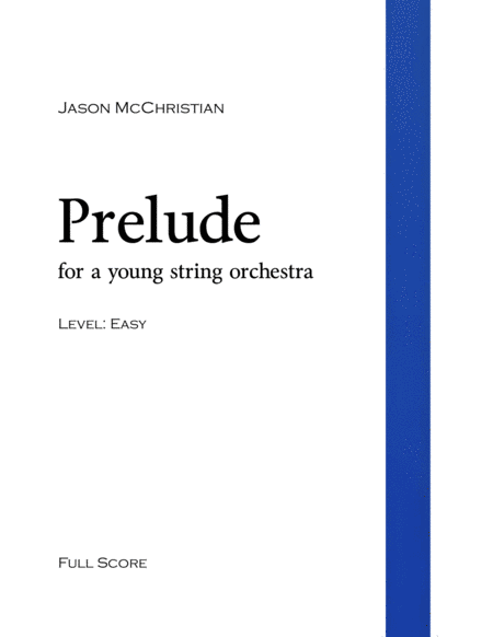 Prelude - for a young string orchestra image number null