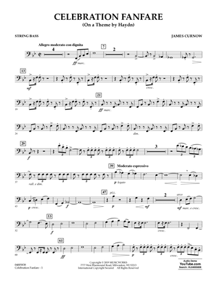 Celebration Fanfare (On a Theme by Haydn) - String Bass