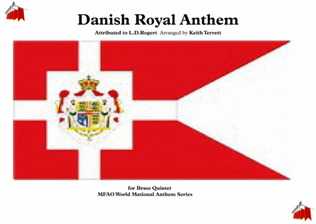 Danish Royal Anthem for Brass Quintet