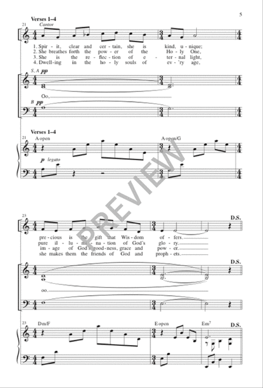 Let Us Pray for Understanding 3-Part scores gallery preview page 6